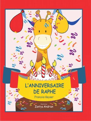 cover image of L'anniversaire de Raphe